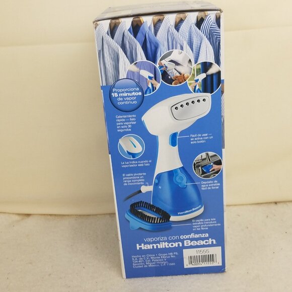 Hamilton Beach Handheld Garment Steamer Steam Pump 1000W #11555 New - Picture 2 of 7